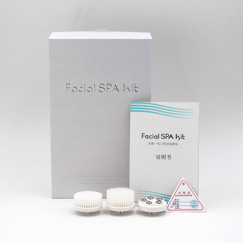 3-in-1 Electric Facial Cleansing Brush