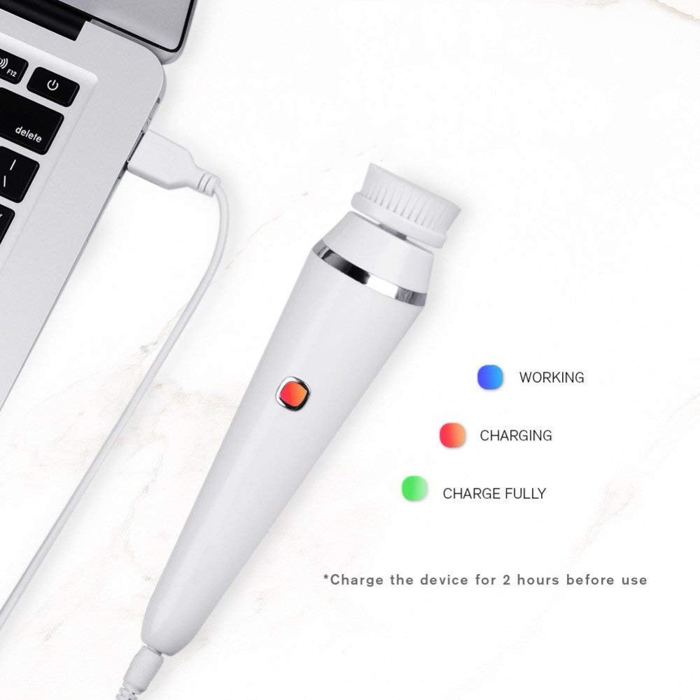 3-in-1 Electric Facial Cleansing Brush