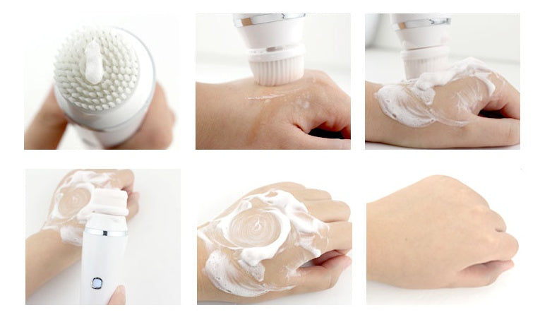 3-in-1 Electric Facial Cleansing Brush